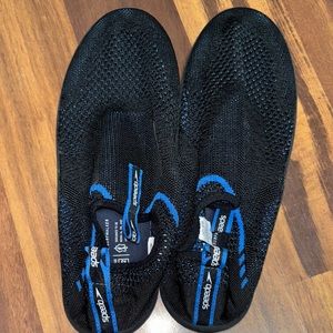 Speedo Black and Blue Aqua Shoes